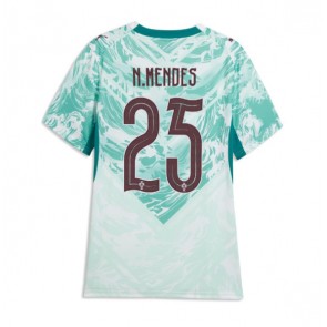 Portugal Nuno Mendes #25 Gostujuci Dres za Ženska SP 2026 Kratak Rukavima
